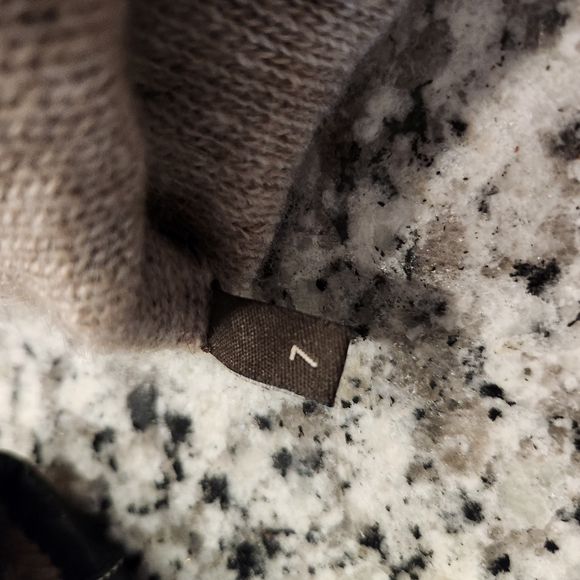 CoachVintage Cashmere lined leather buckle gloves - Picture 7 of 7